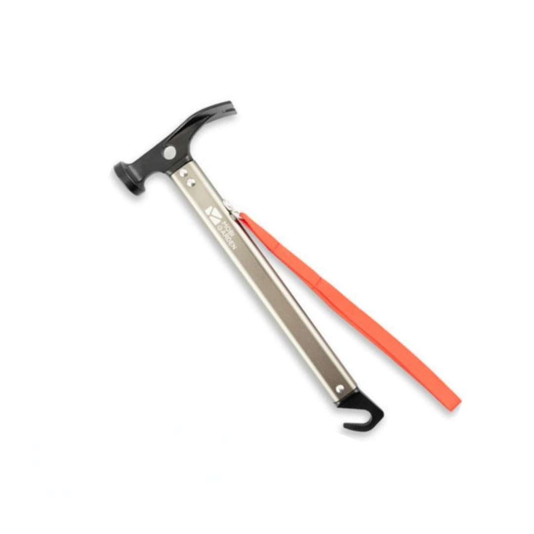 Mobi Garden Ultralight Aluminium Alloy Hammer - Tatanium