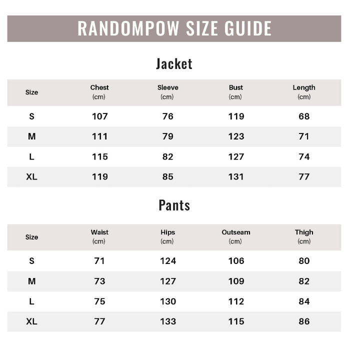 Randompow Signature Reflective Print Regular Fit Snow Pants Black - Unisex