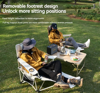 Mobi Garden Joyseeker Recliner Camping Chair - Brown