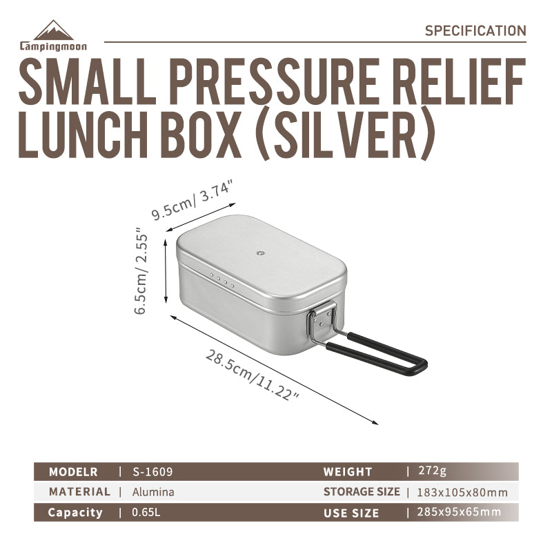 Campingmoon Mess Tin 0.65L S-1609