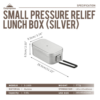 Campingmoon Mess Tin 0.65L S-1609
