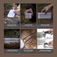 Campingmoon Mess Tin Case S-2013-B