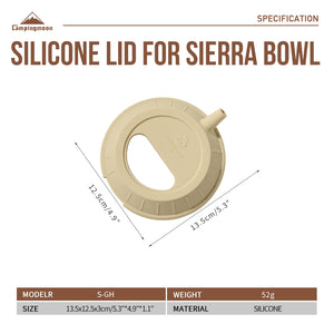 Campingmoon Sierra Silicone Lid S-GH
