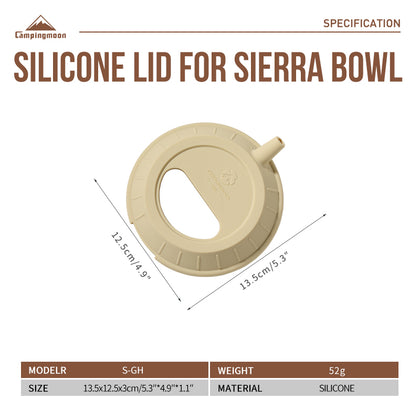 Campingmoon Sierra Silicone Lid S-GH