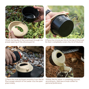 Campingmoon Sierra Silicone Lid S-GH