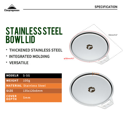 Campingmoon Sierra Cup Lid S-SG