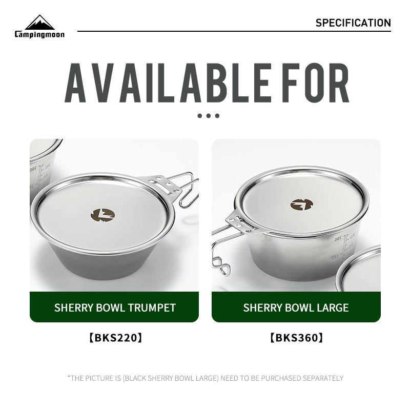 Campingmoon Sierra Cup Lid S-SG