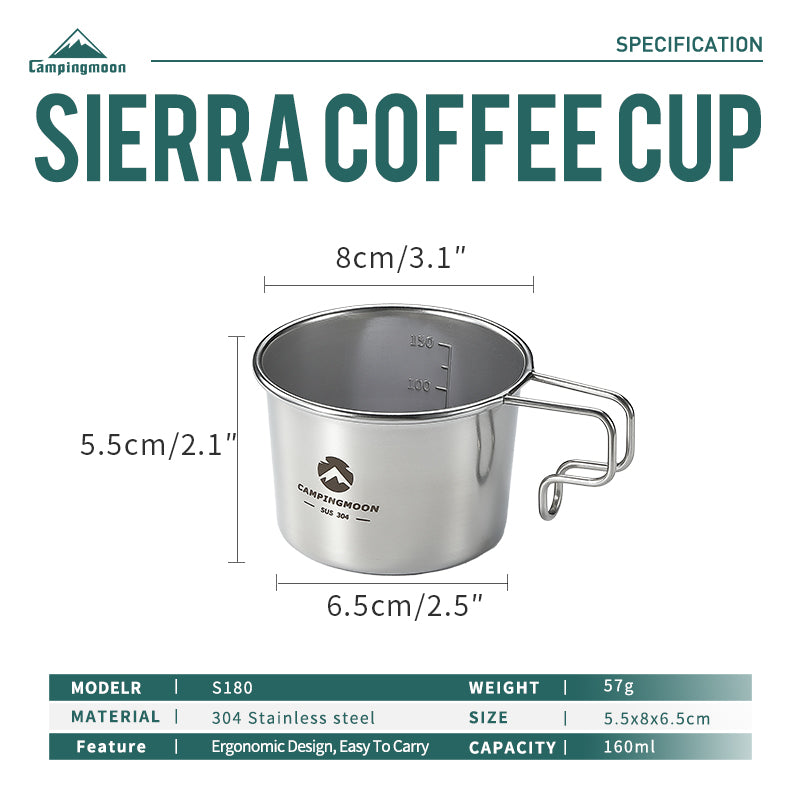 Camping Moon Small Coffee Cup S-180