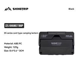 ShineTrip ST-05 Series Card-Type Camping Light