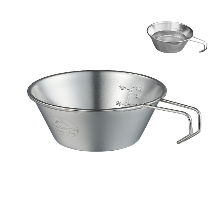 Campingmoon Bowl & Coffee Cup S220 220mL Shera Bowl