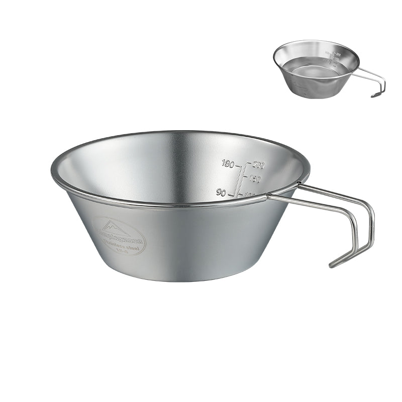 Campingmoon Bowl & Coffee Cup S220 220mL Shera Bowl