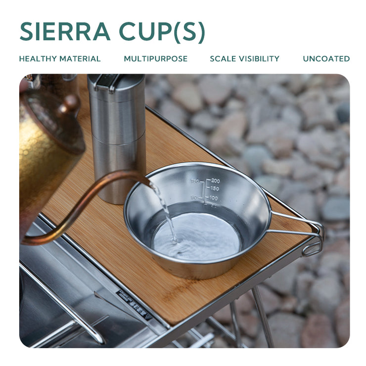 Campingmoon Bowl & Coffee Cup S220 220mL Shera Bowl