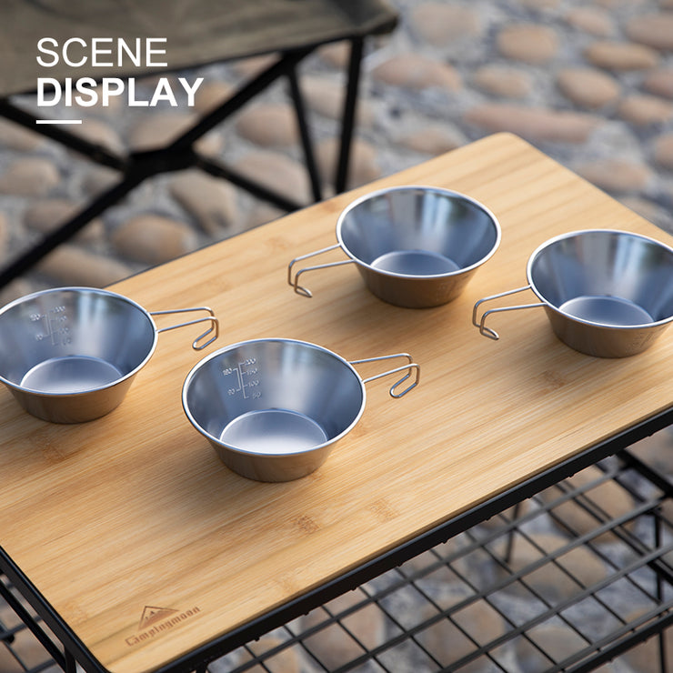 Campingmoon Bowl & Coffee Cup S220 220mL Shera Bowl