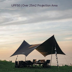 Black Dog Full Black Tarp for Outdoor Use Durable and Weather-Resistant Cover