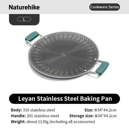 Naturehike Leyan Stainless steel baking pan