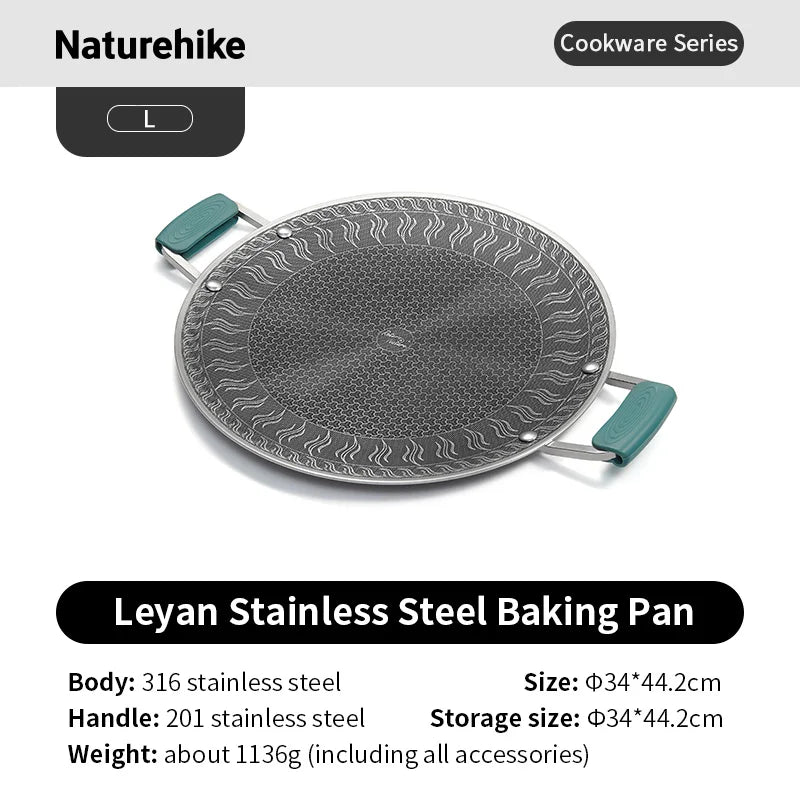 Naturehike Leyan Stainless steel baking pan (2026)