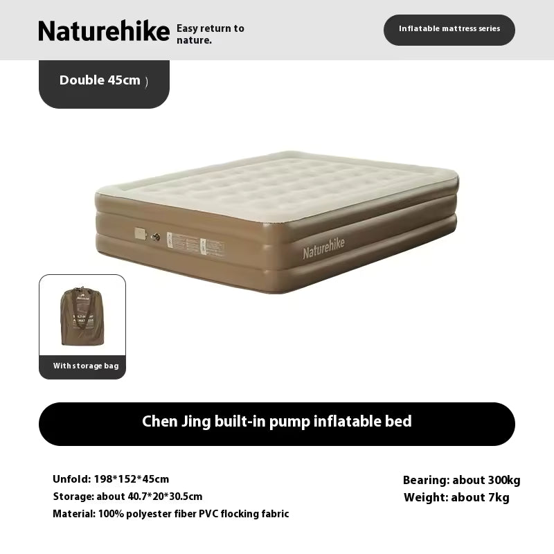Naturehike Chenjing Built-In Pump Inflatable Mattress (2026)