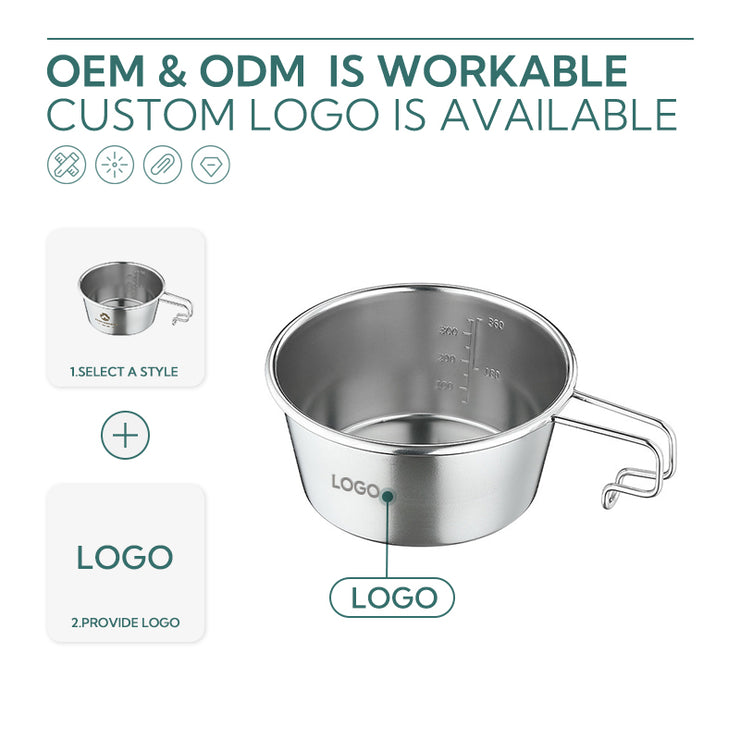 Campingmoon Deep Sierra Cup S-360