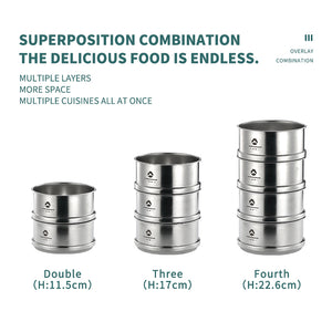 Campingmoon Steamed Cup S362