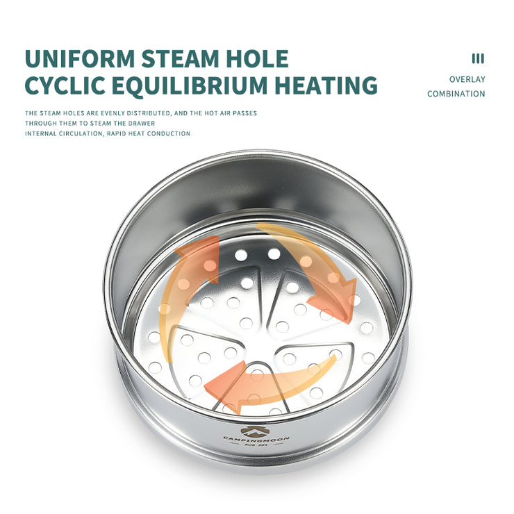 Campingmoon Steamed Cup S362