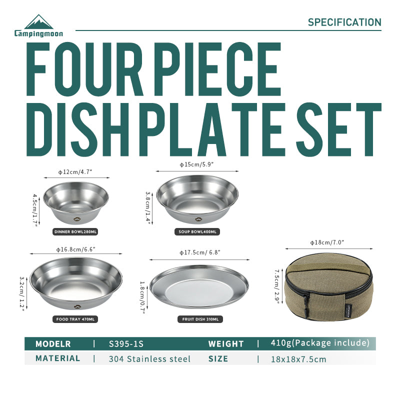 Camping Moon Tableware Set S395-1S (2026)