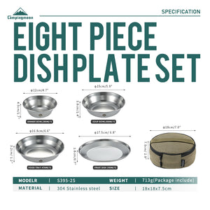 Campingmoon Tableware Set S395-2S