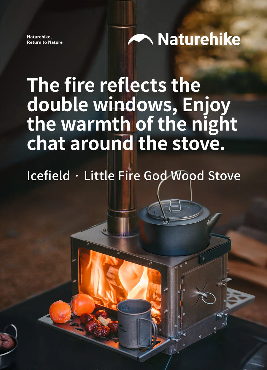 Naturehike Ice Field Little Fire God Firewood Stove (2026)