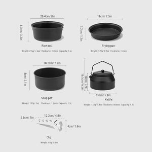 Himalaya Aluminum Alloy Pot Set