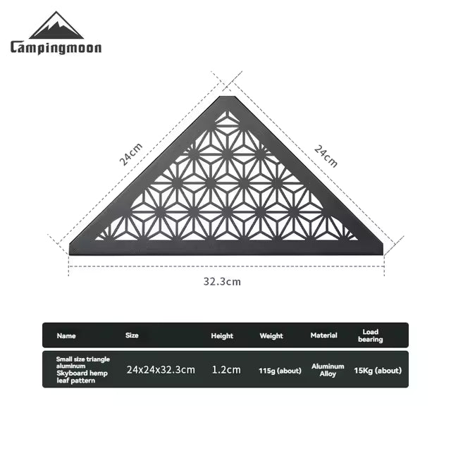 Camping Moon Triangular Plate (Folding Table / IGT Compatible) T-2306C (2026)
