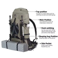 Naturehike 70L Backpacks