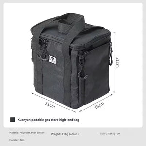 Camping Moon BKXD-5F-B Camping Travel Outdoor Canvas Black Bag (2026)