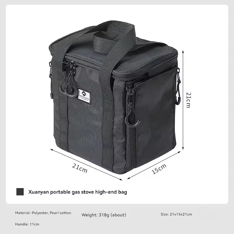 Camping Moon BKXD-5F-B Camping Travel Outdoor Canvas Black Bag (2026)