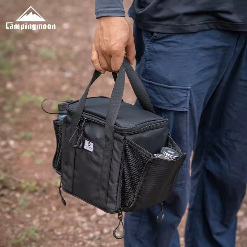 Camping Moon BKXD-5F-B Camping Travel Outdoor Canvas Black Bag (2026)