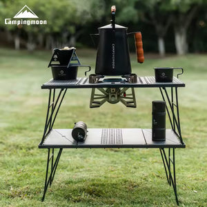 Camping Moon CK-2G IGT Modular Outdoor Camping Double layer Folding Table (2026)