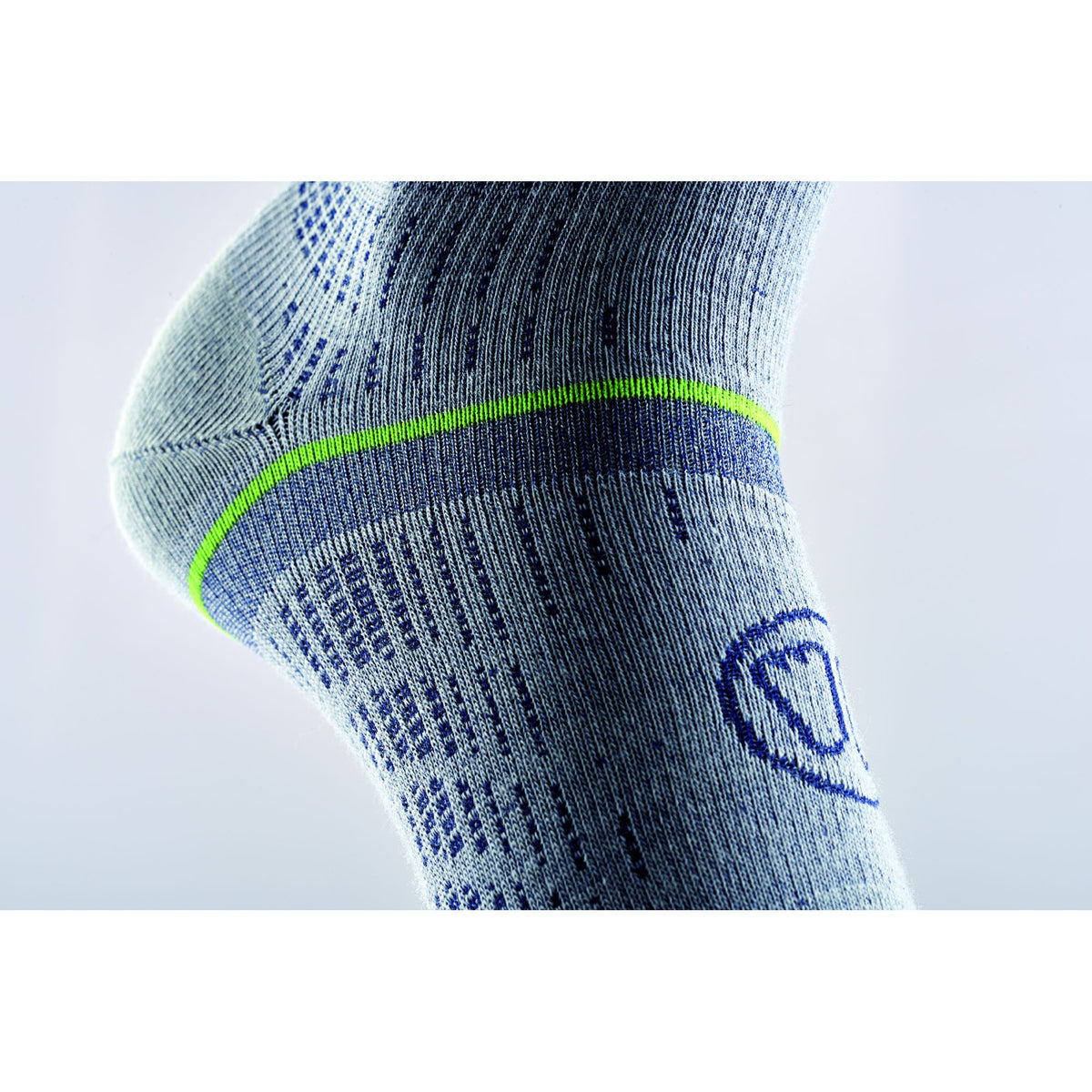 Sidas Ski Merino Performance Socks - Unisex - White / Blue