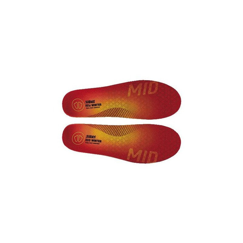 Sidas 3Feet® Eco Winter Mid Insoles — top view