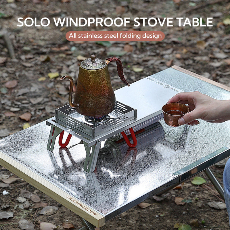 Campingmoon Solo Stove Table + Bag 0.75-Unit (IGT Compatiable) SK-310CP