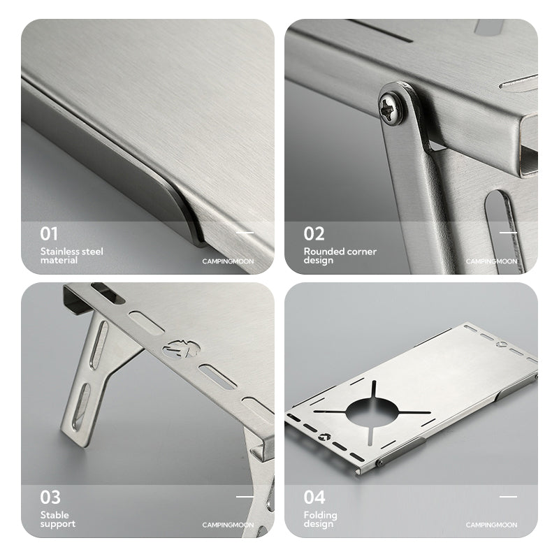 Campingmoon Solo Stove Table + Bag 0.75-Unit (IGT Compatiable) SK-310CP