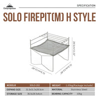 Campingmoon Solo Grill Set Solo-202