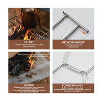 Campingmoon Solo Grill Set Solo-202