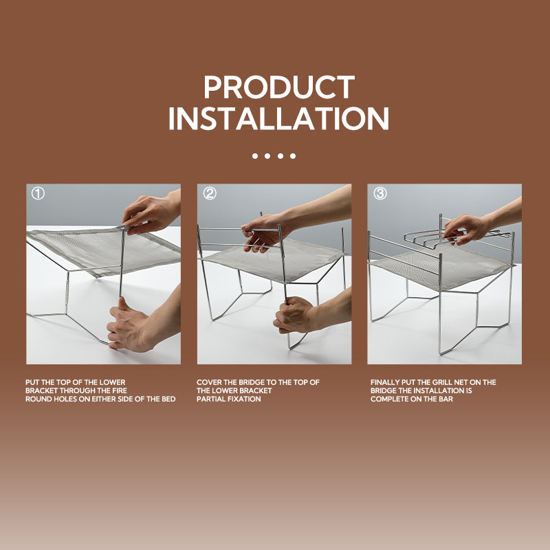 Campingmoon Solo Grill Set Solo-202