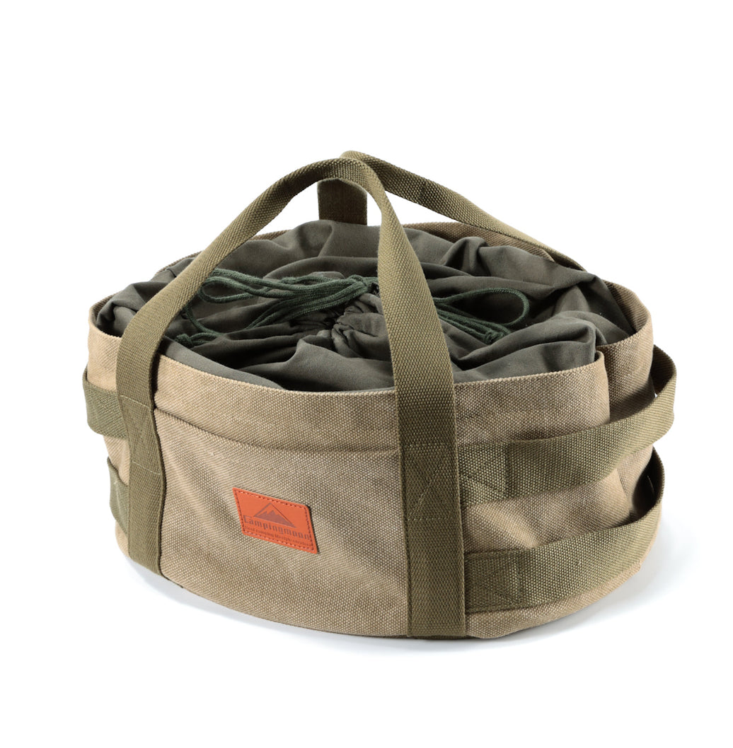 Camping Moon DO-32BK Carry Bag for Dutch Oven Durable Canvas
