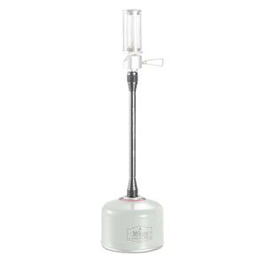 Campingmoon Z26 extension pole rod—long aluminum extension for gas lanterns with EN417 Lindal valve connections.”