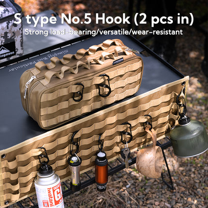 Campingmoon Carabiner Clips – 2Pcs