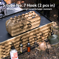 Campingmoon S Hooks – No.7