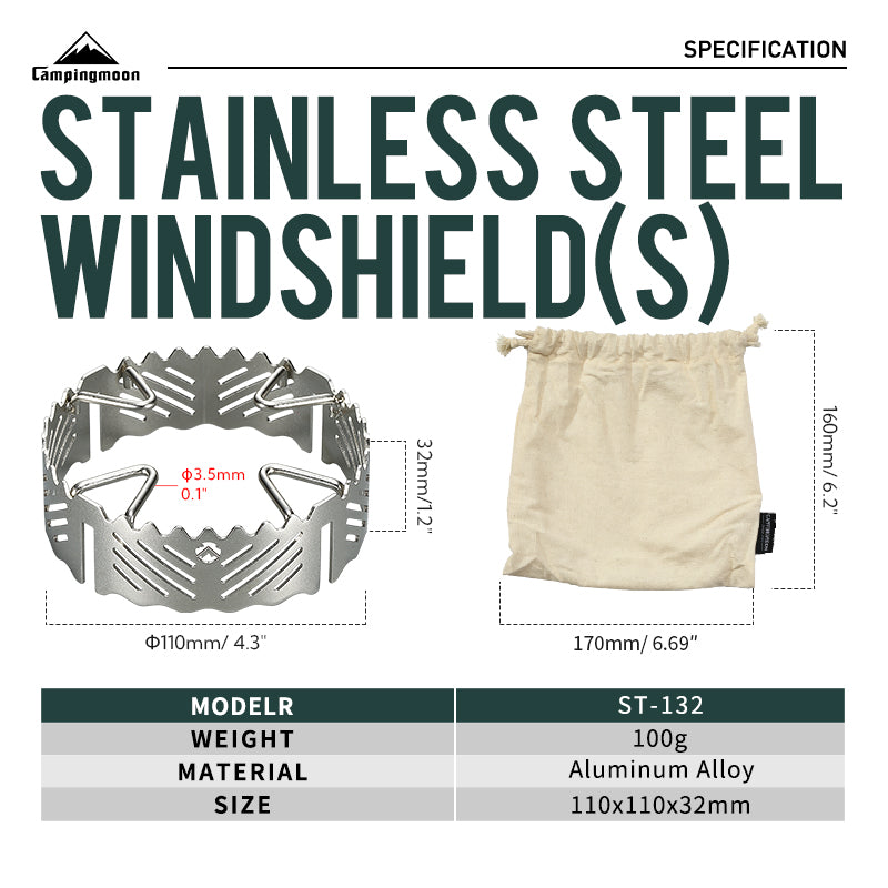 Camping Moon Windshield Ring ST-132 (2026)