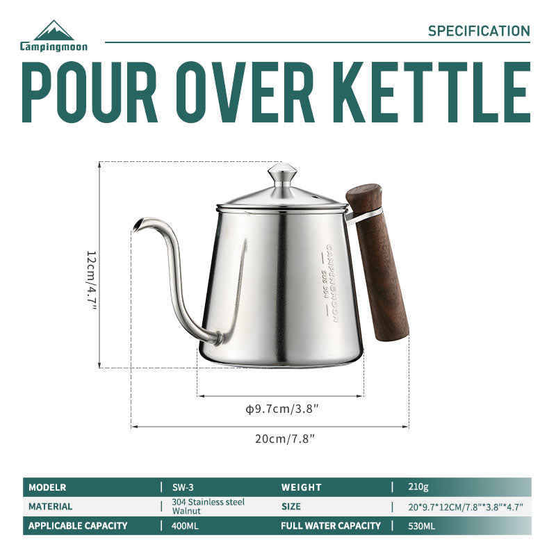Camping Moon SW-3 Hand Brew Kettle (2026)