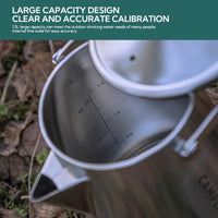 Campingmoon Incineration 1.8L Kettle