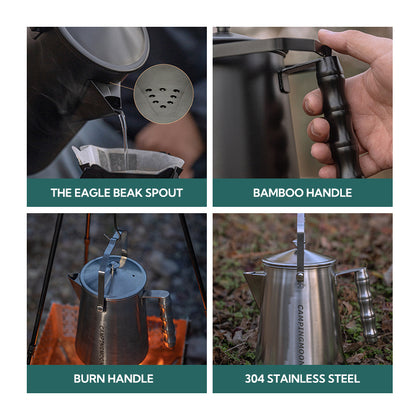 Campingmoon Incineration 1.8L Kettle