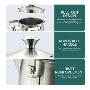 Campingmoon Incineration 1.8L Kettle